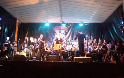 Los del Rayoren alde sinfonikoena