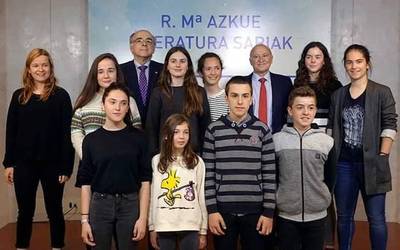 Leire Vargas durangarrak Azkue Literatura saria jaso du