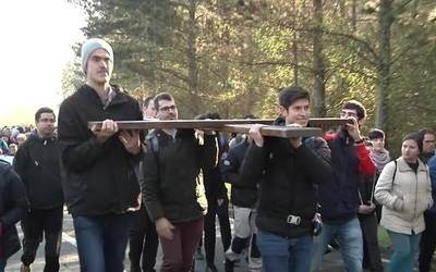 Protagonismoa gazteei emanda, ehunka lagun Arantzazura