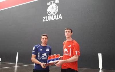 San Telmo egunean jokatuko duten buruz buruko partidarako pilotak aukeratu dituzte Rezustak eta Etxeberriak