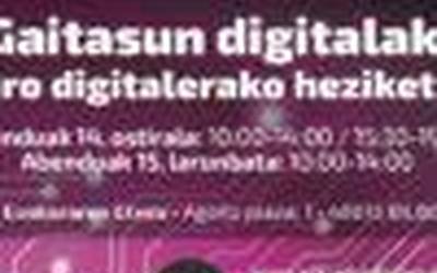 Gaitasun  digitalen  ikastaroa