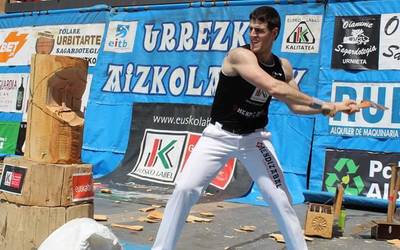 'Txikia IV.a' Urrezko Banakako Aizkolarien Txapelketako final laurdenetara sailkatu da