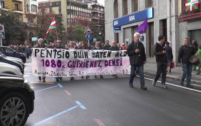 Tolosaldeko jubilatu eta pentsiodunek maiatzaren 11n  Donostian egingo den manifestaziorako deia luzatu dute