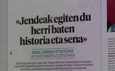 “VAgera herri bat” ikuskizuna eta V. Ataria Pilota Txapelketa izango dira astekariko gai nagusiak