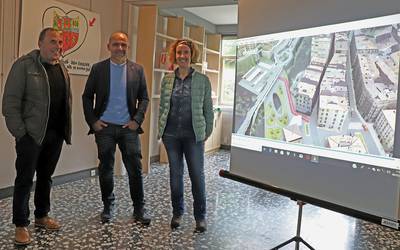 Urazandi auzorako irisgarritasun plan proposamena aurkeztu du EHBilduk