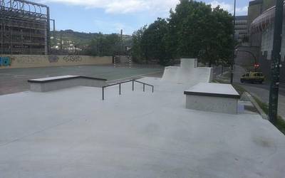 Olabeagako skate-pista berria