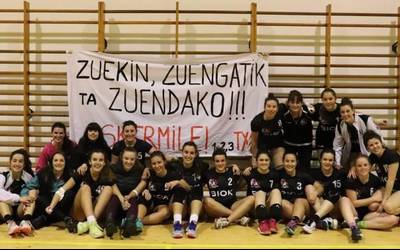 Igoera faseak jokatuko dituzte Erreka eta BKTko eskubaloi talde nagusiek