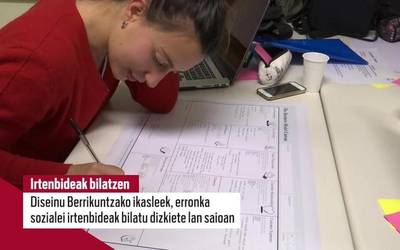 Ikasleak eta gizarte eragileak elkarlanean, erronka sozialei irtenbideak bilatzeko