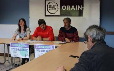 Orain Amurrio: "Gure programa beste alderdien gabeziak ekiditeko da"