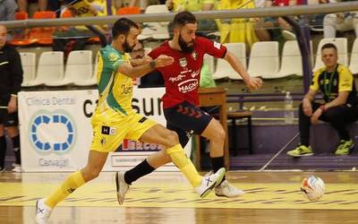 Play-offak: Osasuna Magnak porrot mingarria jaso zuen Jaenen