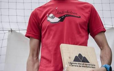 Alatz Agirre laugarrena Etxera eguna lasterketan