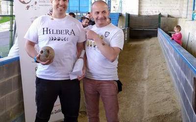 Gipuzkoako Hiru Txirlo bolo txapelketako jardunaldia jokatu dute Garmendipen