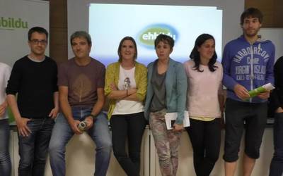 Iñaki Alberdik "idiazabaldarren eguneroko beharrei erantzungo dien" hautagaitza eta programa aurkeztu ditu