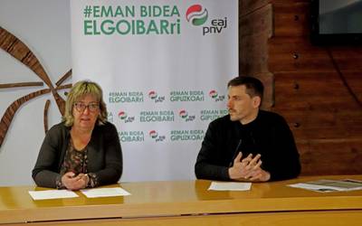 Gauzatu asmo dituen hainbat proiekturen berri eman du Elgoibarko EAJk