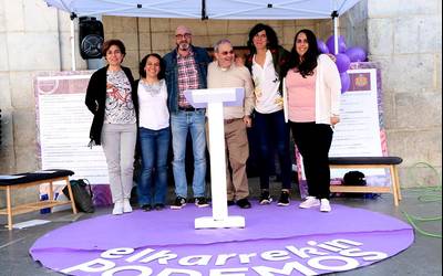 Elgoibarrerako hautagaitza eta hauteskunde programa aurkeztu ditu Elkarrekin Podemosek