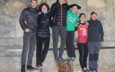 Iñaki Mihura eta Lurdes Oiartzabal nagusitu dira Berroeta-Saioa-Berroeta mendi maratoi erdian