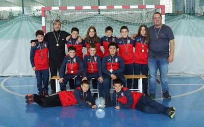 Kopako finala galdu dute Aurrerako areto-futboleko infantil eta alebinek