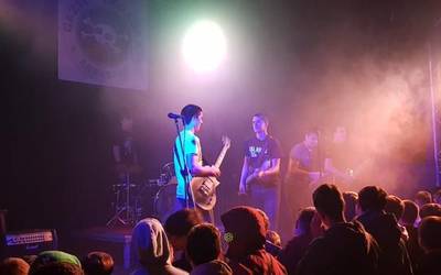 Gazteen talentu erakustaldi aparta, atzo, gaztetxean