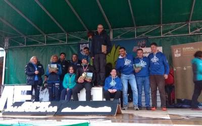Amurrio Trail Taldeak 3. postua lortu zuen Leitzako Ultra Trailean