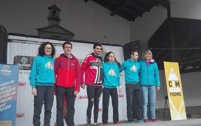 Ainhoa Lendinez hirugarren Arredondon, kilometro bertikalen Espainiako Kopako lehen proban