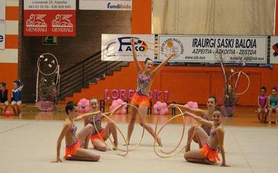 Gimnastika erritmikoko amateurren Gipuzkoako Txapelketa jokatuko dute igandean
