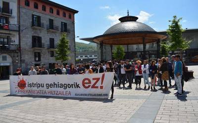 Lan istripuak saihesteko "borondate politikoa" exijitu diete erakundeei