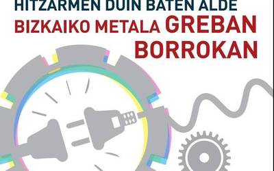 Grebara deitu dute biharko Bizkaiko metalgintza sektorean
