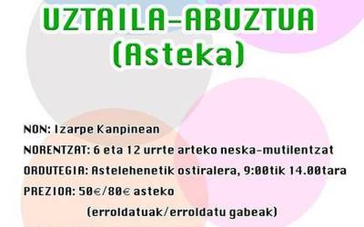 Kirol udalekuak antolatu dituzte Ultzamako Zerbitzu Sozialen Mankomunitateak eta Izarpe Kanpinak