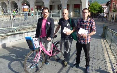 "Ideia berriekin eta lanerako gogotsu" agertu dira Elkarrekin Podemoseko kideak