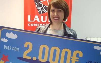 Beatriz Arjona Mate da Laudioko Erosketa Karruseleko lehen irabazlea