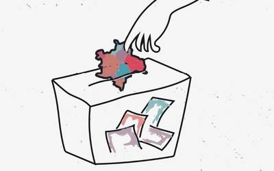 Eskualdeko mapa politikoa, berrosatzear