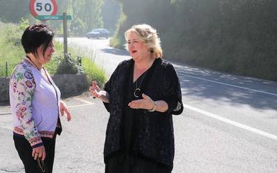 Bergaratik San Juan auzora doan errepidea "hobetzea" EAJrentzat "lehentasuna"