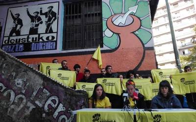 Bilboko 1. barrutiko gune autogestionatuek manifestazioa deitu dute ostiralerako