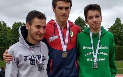 Dominak ekarri dituzte atletismoko Euskadiko txapelketatik
