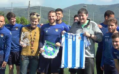 Realak Arratzainen egin du entrenamendua