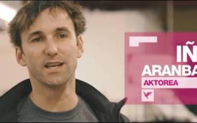 Iñigo Aranbarri aktoreak kultur proposamenak egin ditu ETBko 'Kultura Transit' saioan