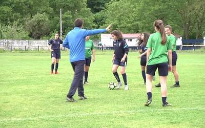 'Harmailatik' kronika: Emakumezkoen futbol topaketa Bergaran