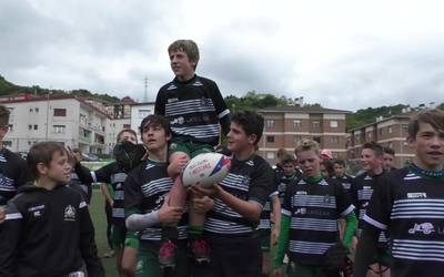 Pont Long garaile Haur Rugby Txapelketan