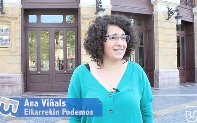 Elkarrekin Podemos alderdiaren zinegotziak Bilbon