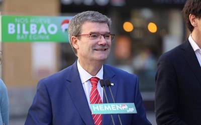 EAJ alderdiaren zinegotziak Bilbon