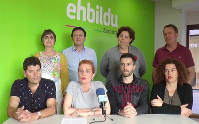 Inoizko emaitzarik onenak lortuta, elkarrizketarako eta adostasun zabalak lortzeko atea zabalik duela esan du Zarauzko EH Bilduk