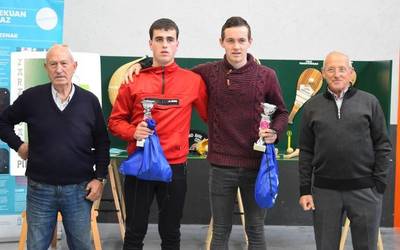 Herriartekoan Gasteiz kontrario, eta Olaizola txapeldunorde
