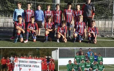Futbol-8ko Nafarroako finaletan ariko dira Gure Txokoako alebinak eta Baztan eta Beti Gazteko benjaminak