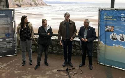 Hondartza denboraldiari hasiera eman dio Gipuzkoako Foru Aldundiak, Itzurunen
