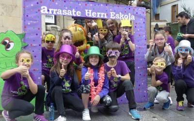 Arrasate Herri Eskolaren jai handia gaur arratsaldean