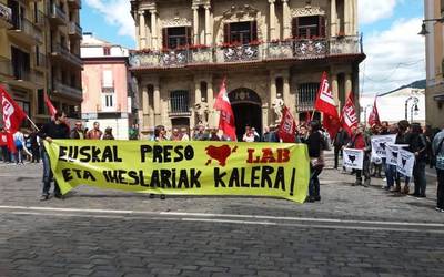 Presoen auzian aurrera egiteko langileen aktibazioa "ezinbestekoa" dela aldarrikatu du LABek