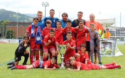 Espanyolek irabazi du mutilen Azpeitia Cup
