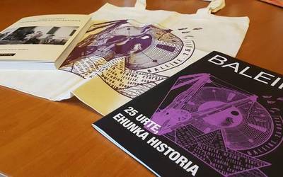 Erakusketa batekin hasiko dira Baleikeren 25. urteurreneko ekitaldiak