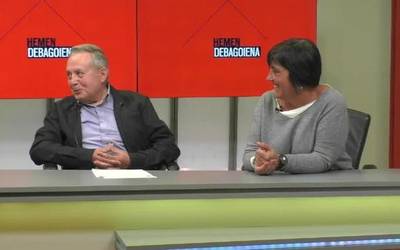 Angel Iturbe eta Agurne Barrusorekin alkate izan zirenekoak gogoratzen