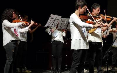 Juan Antxieta musika eskolaren jaialdia, klasiko bat
